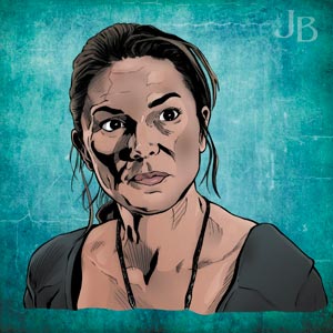 Paige Turco as Abby Griffin, 'The 100'